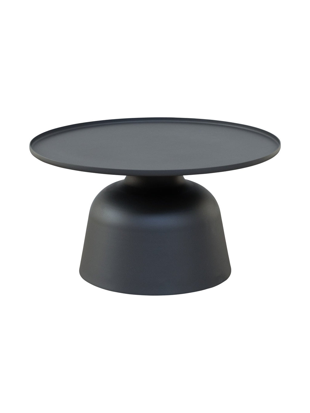 Table basse contemporaine en aluminium résistante aux intempéries pour patio