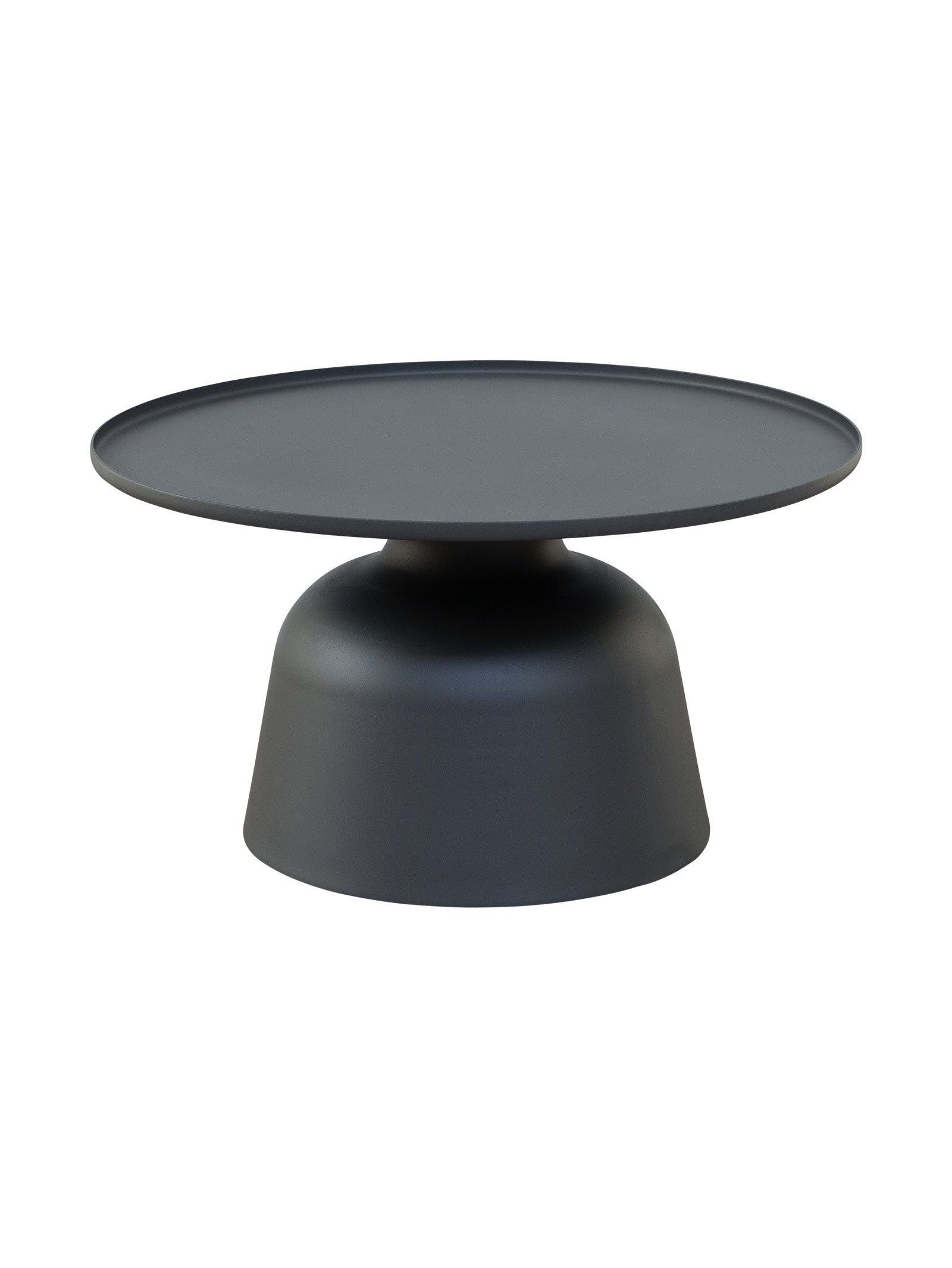 Table basse contemporaine en aluminium résistante aux intempéries pour patio