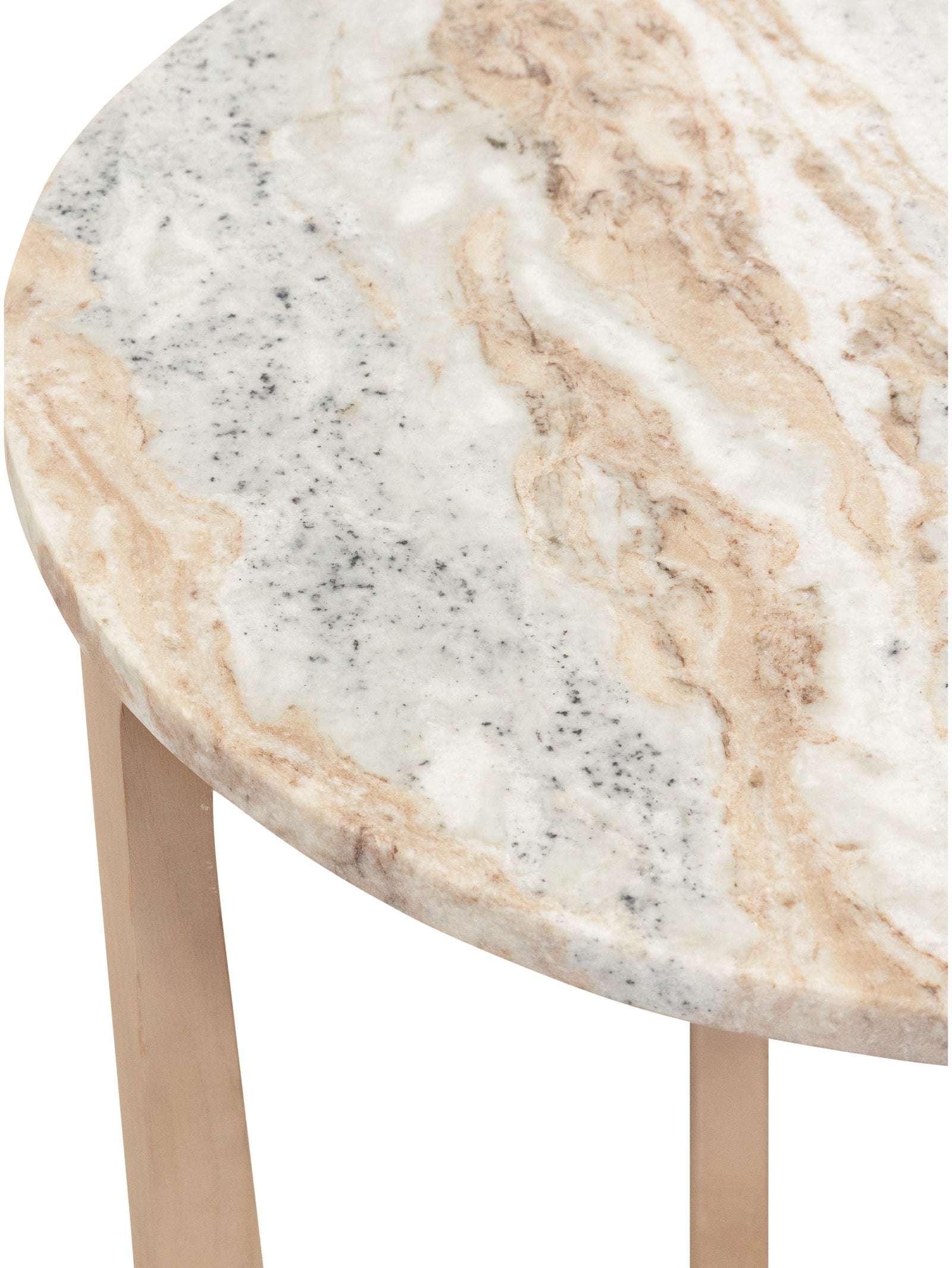 Table basse en chêne massif pour salon