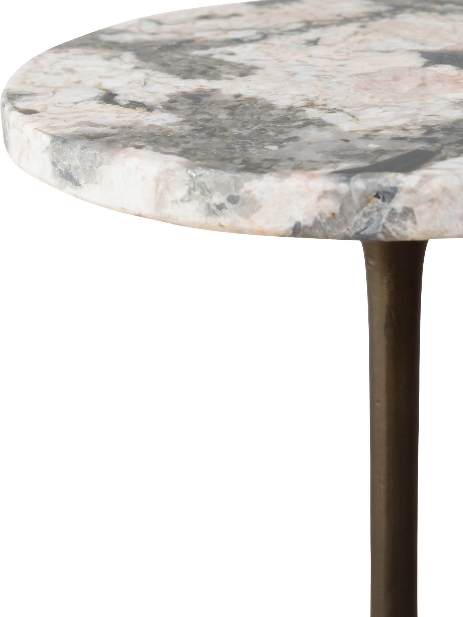 Table d'appoint en aluminium pour terrasse