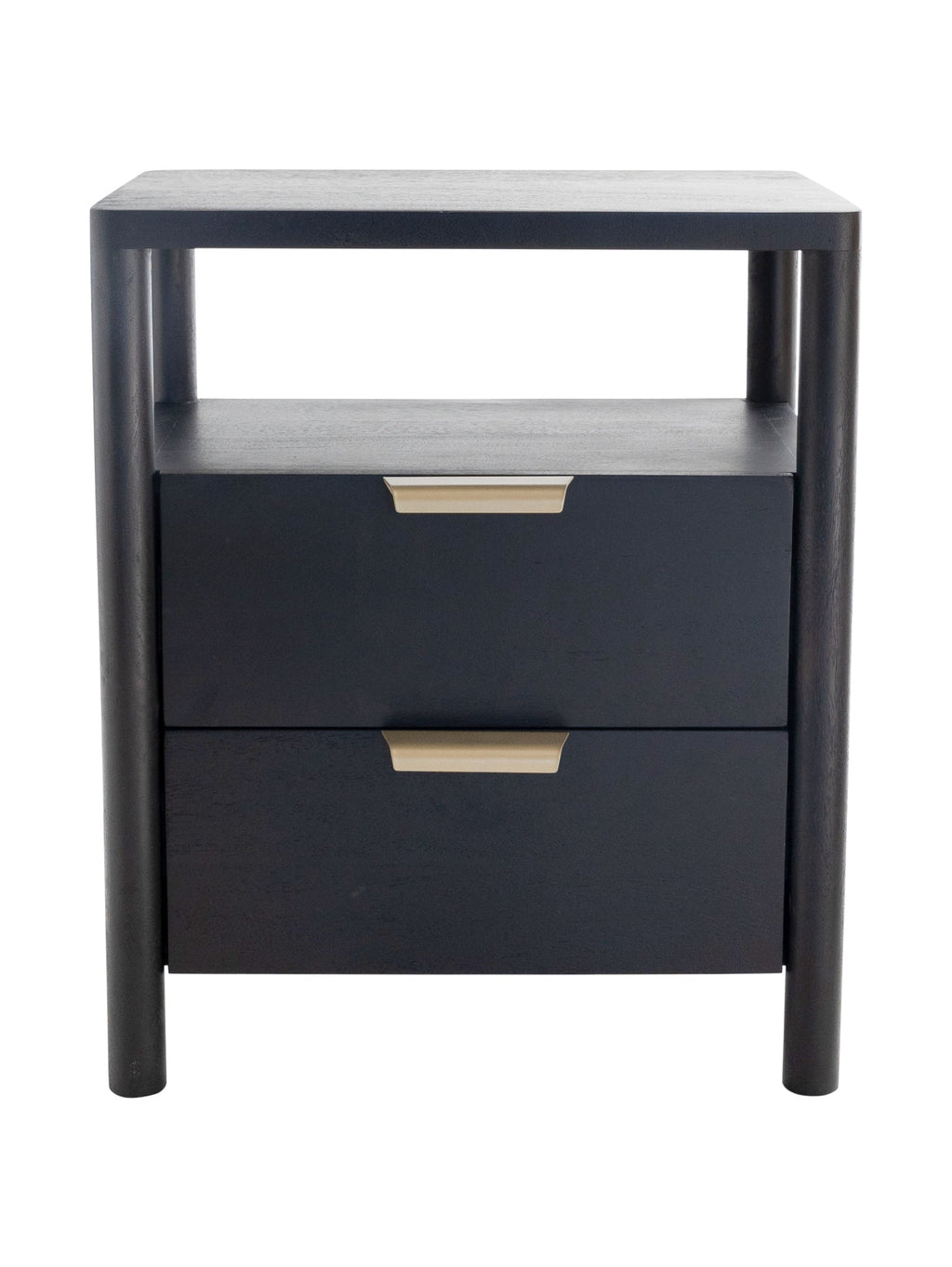 Table de chevet en bois pour chambre à coucher