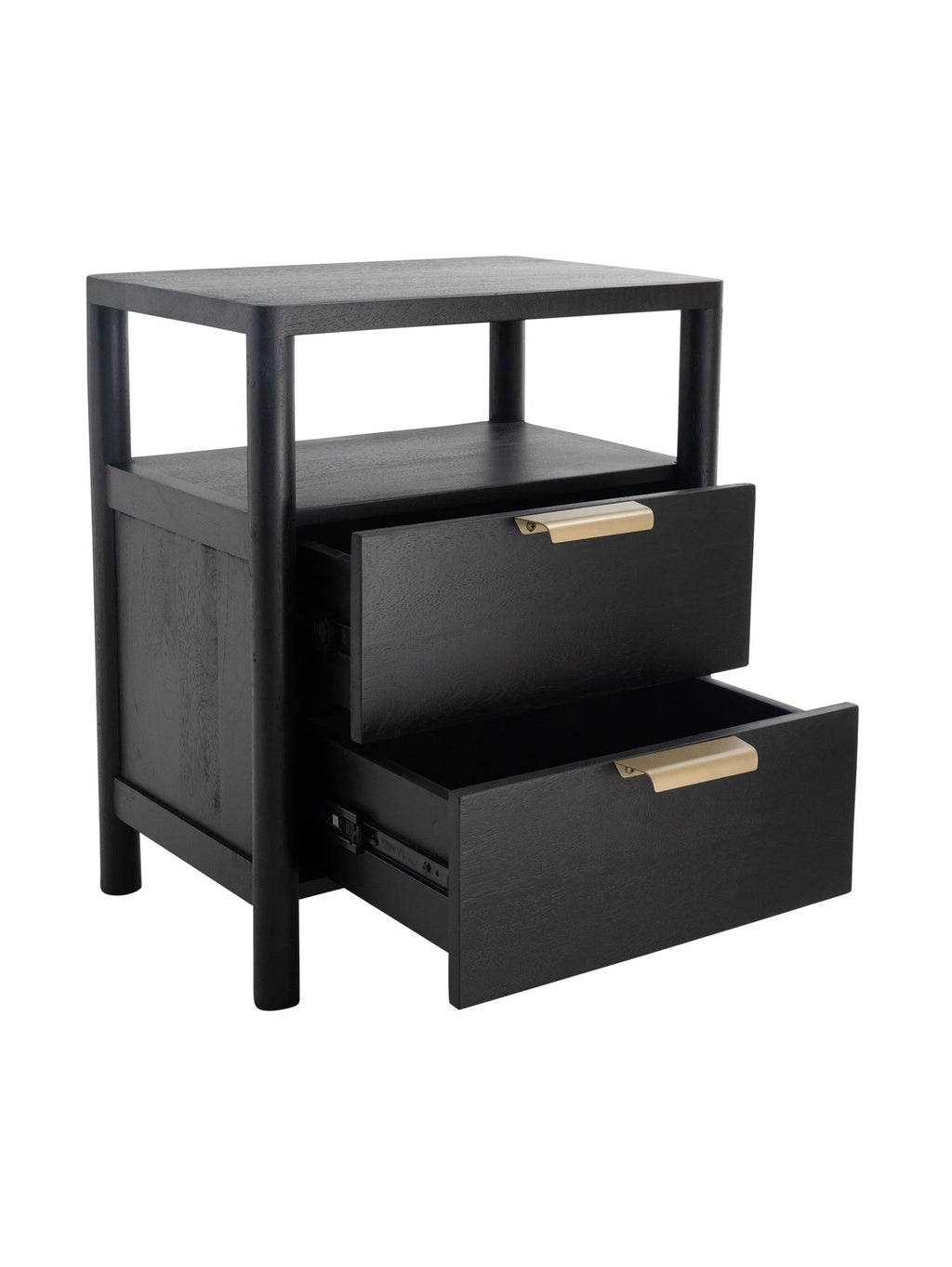Table de chevet en bois pour chambre à coucher