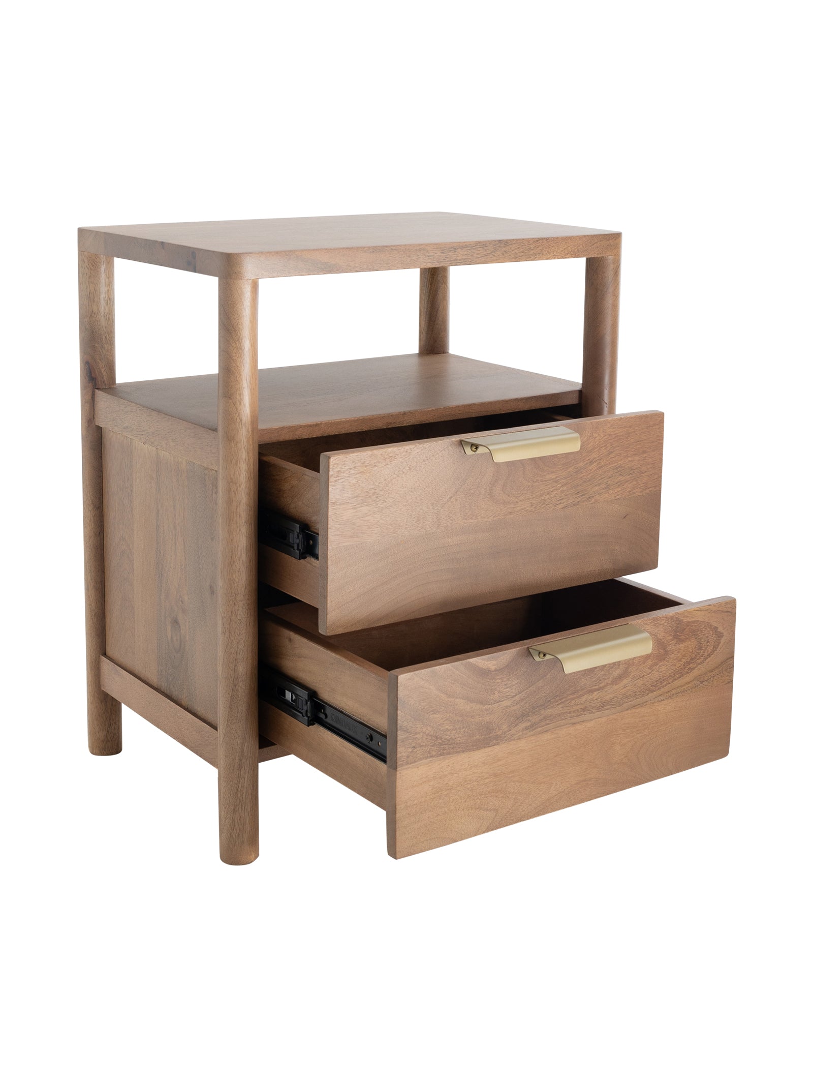 Table de chevet en bois pour chambre à coucher