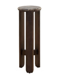 Table d'appoint en marbre contemporaine pour salon