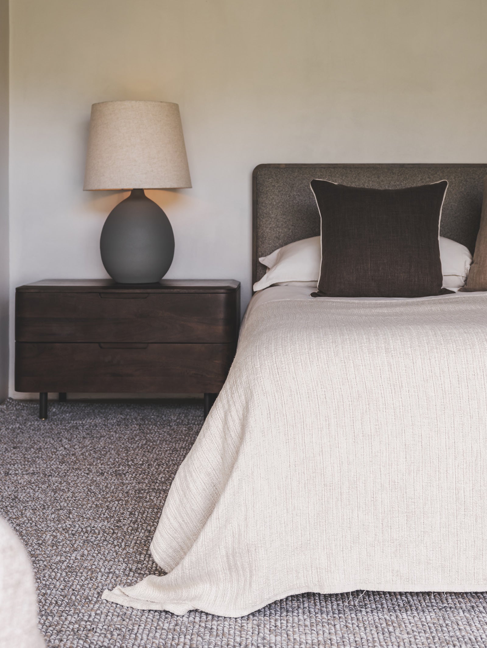 Table de chevet moderne en bois pour chambre à coucher
