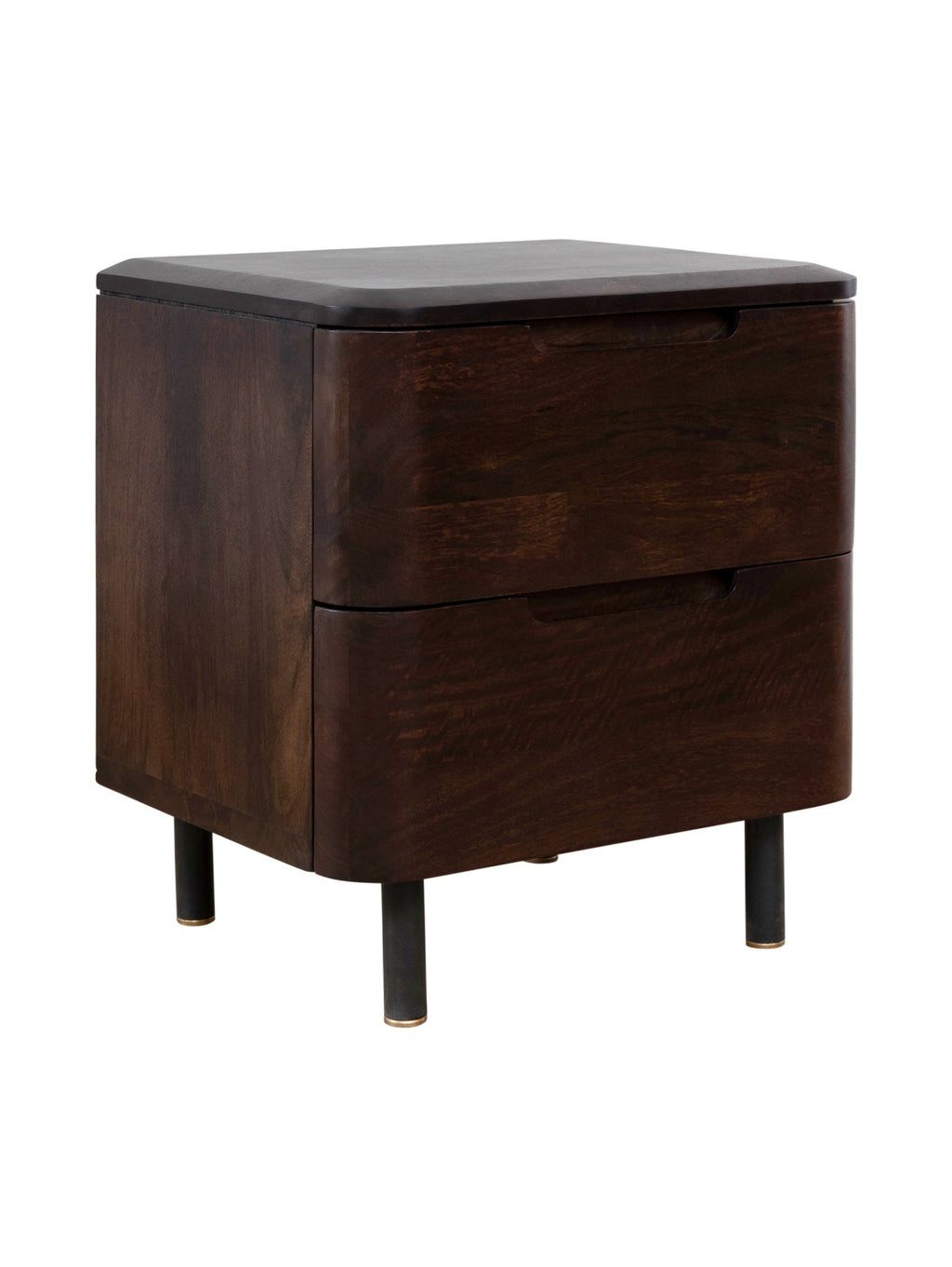 Table de chevet moderne en bois pour chambre à coucher