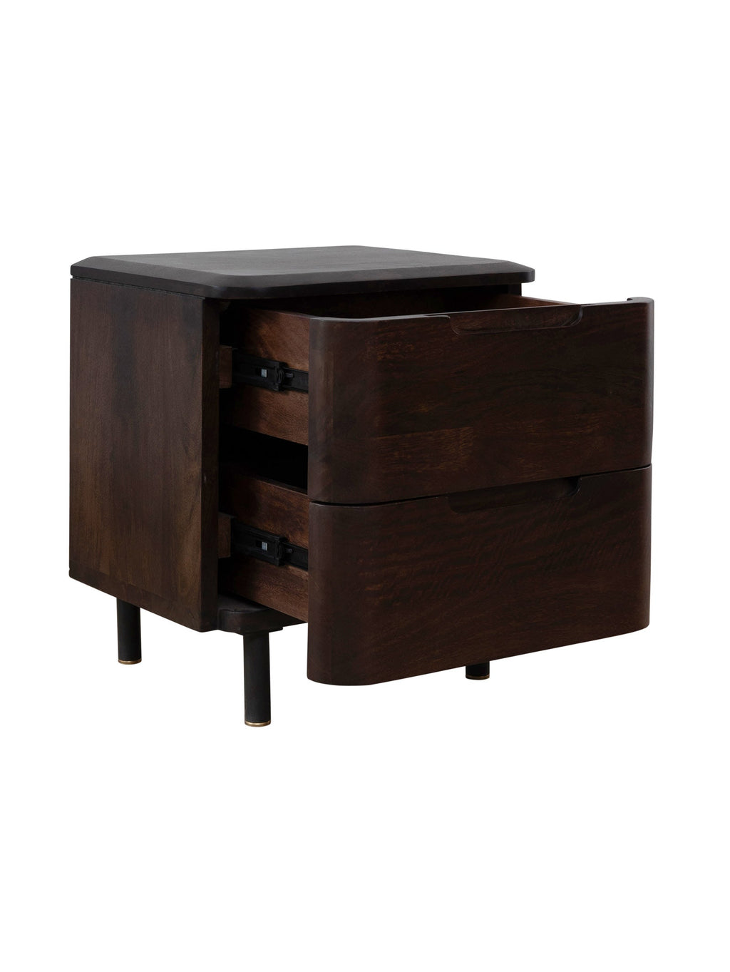 Table de chevet moderne en bois pour chambre à coucher