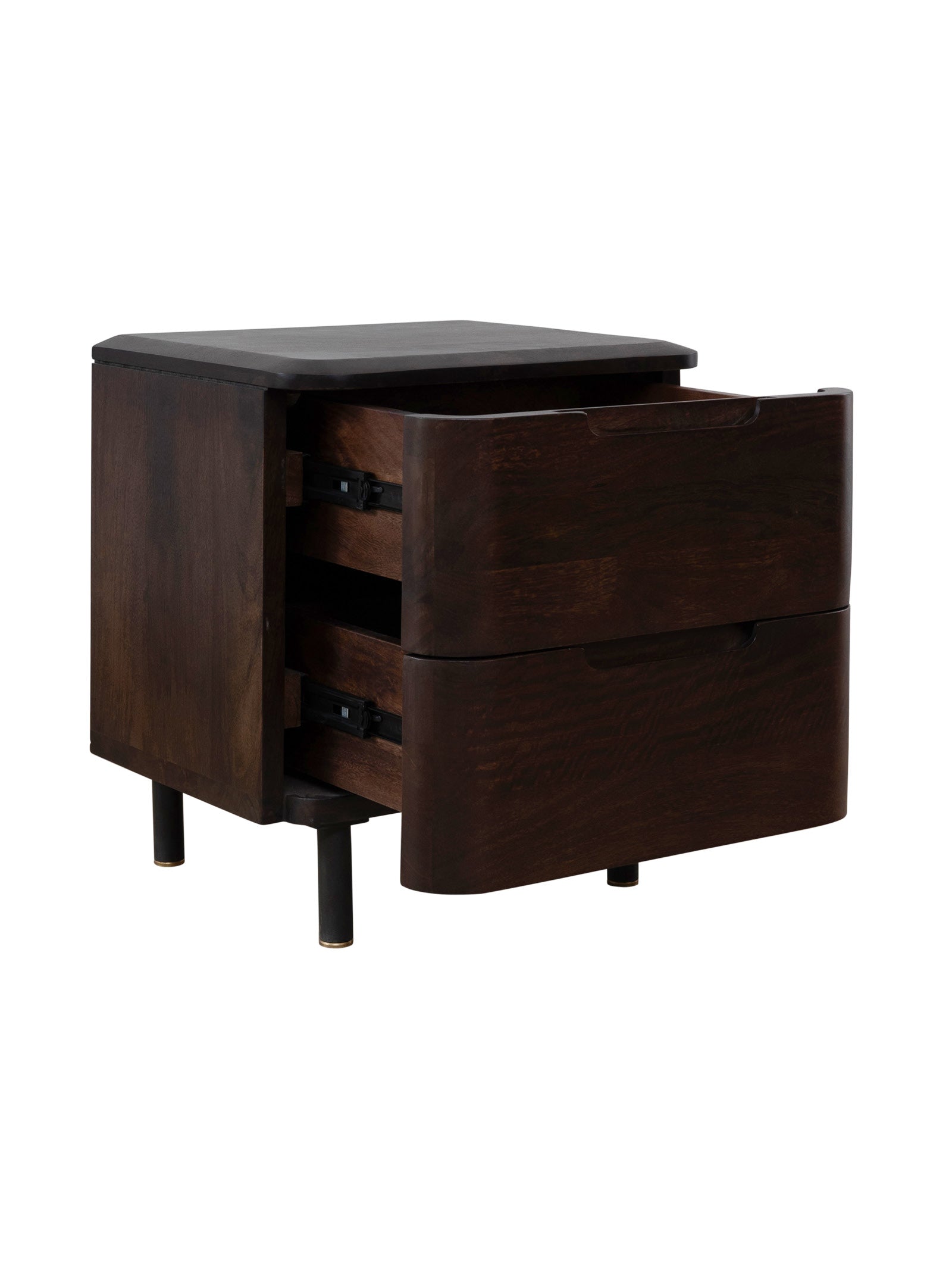 Table de chevet moderne en bois pour chambre à coucher