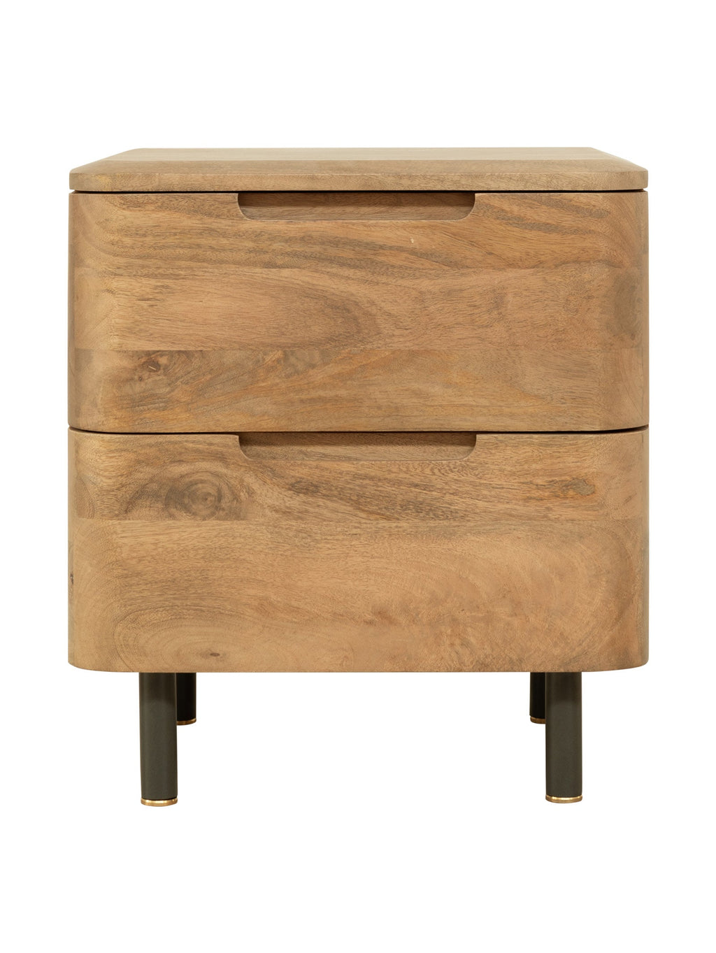 Table de chevet moderne en bois pour chambre à coucher