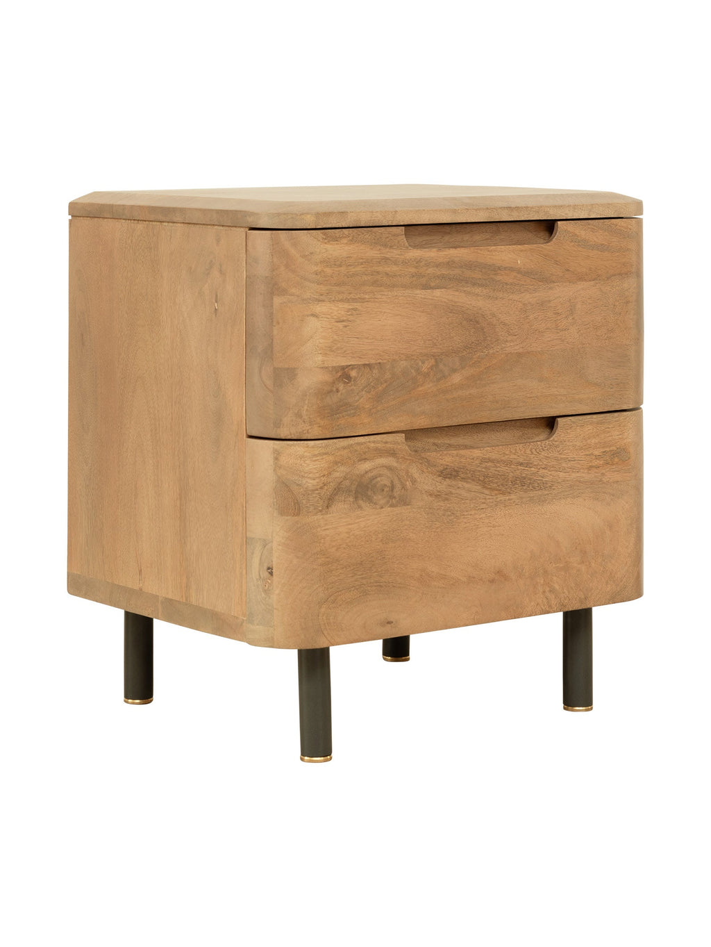 Table de chevet moderne en bois pour chambre à coucher