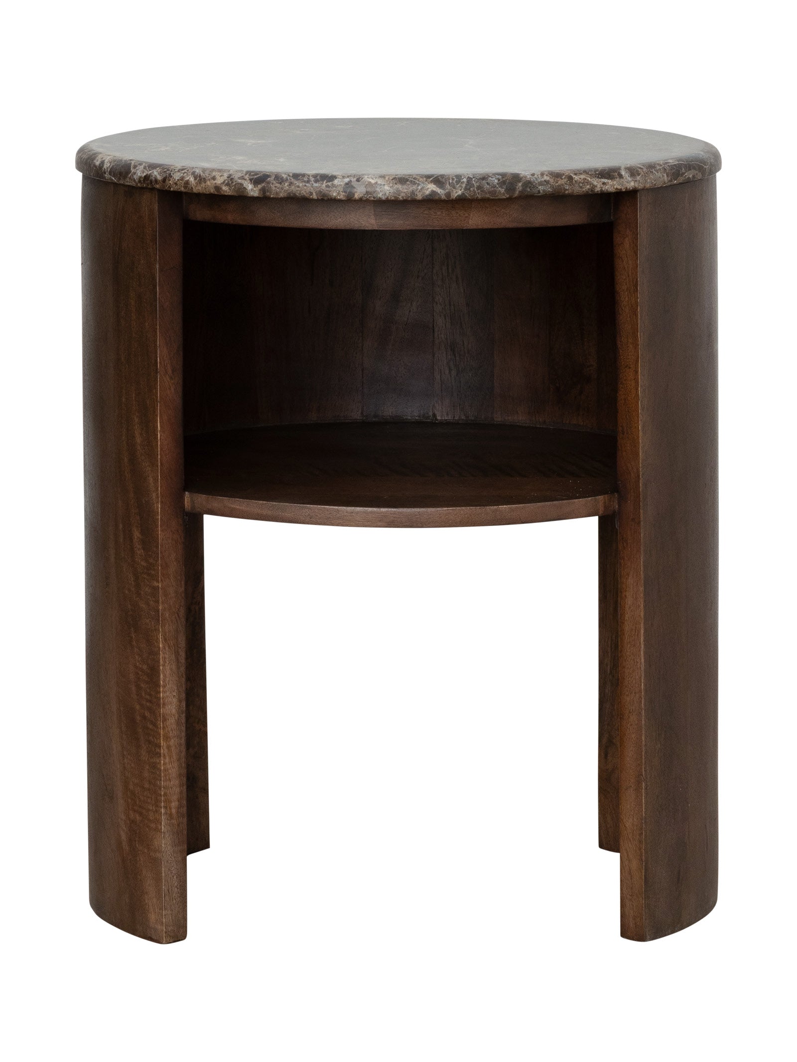 Table de chevet en marbre pour chambre à coucher