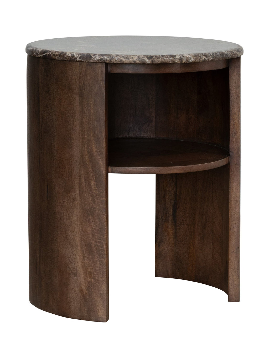 Table de chevet en marbre pour chambre à coucher