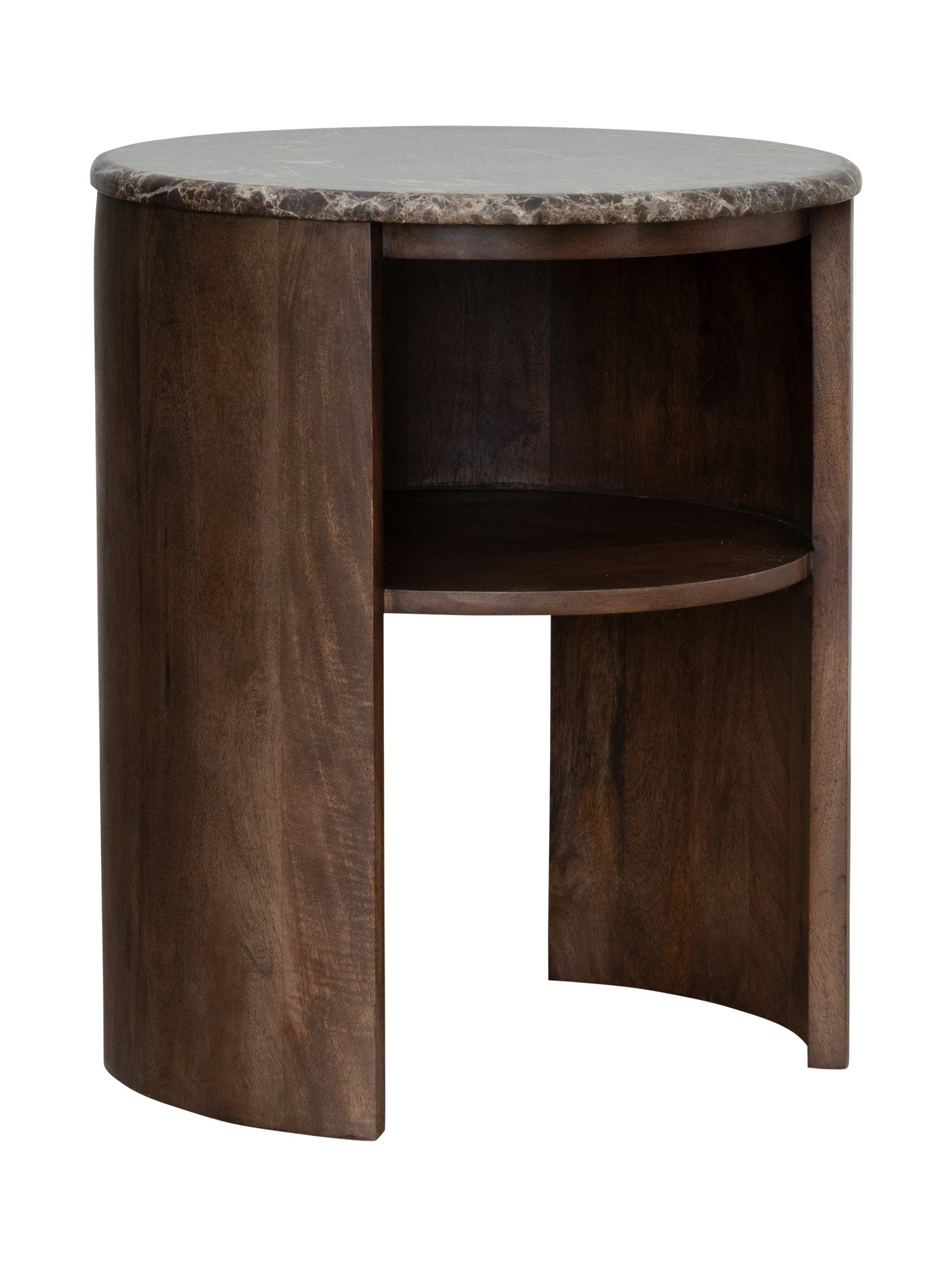 Table de chevet en marbre pour chambre à coucher