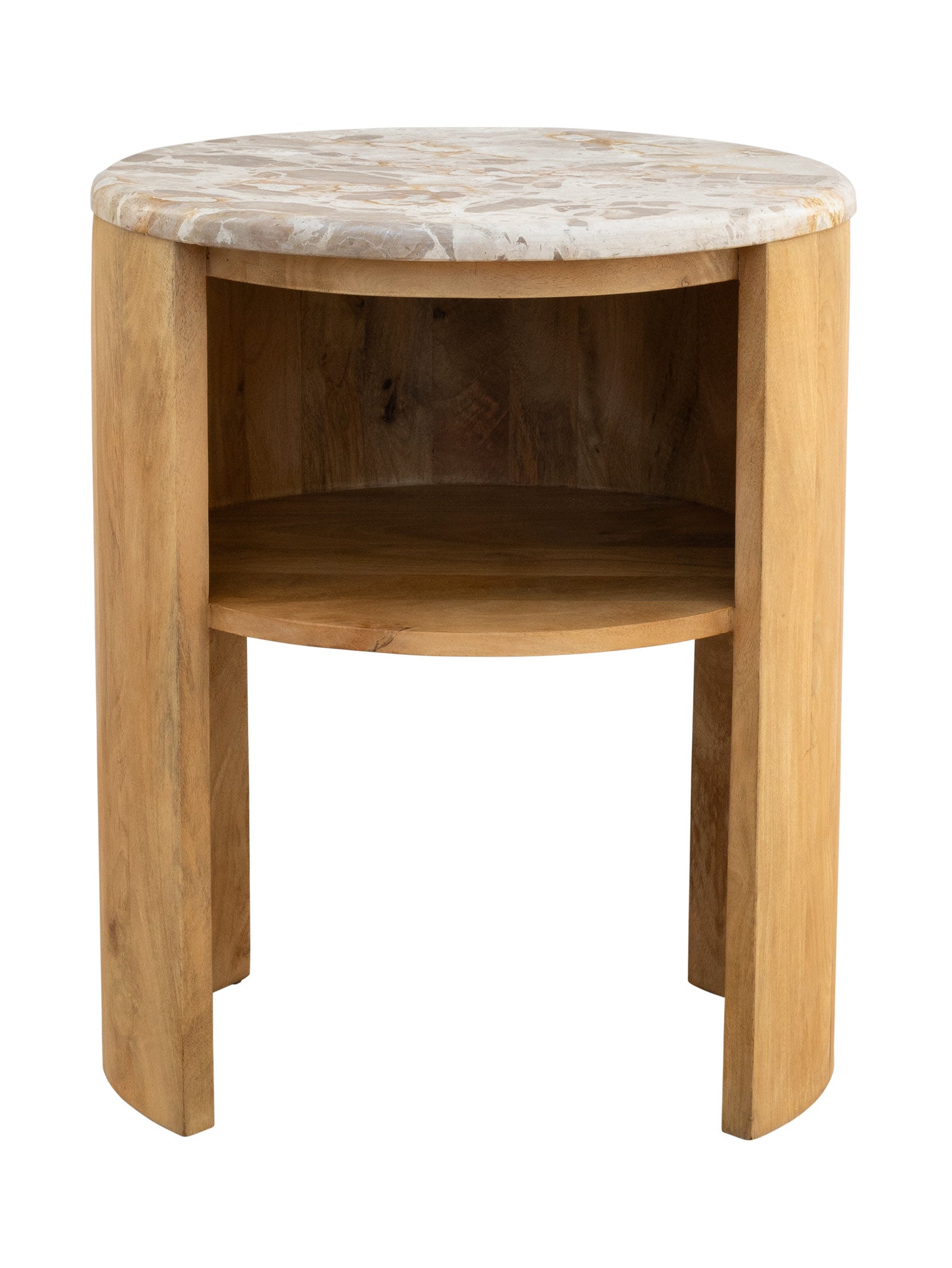 Table de chevet en marbre pour chambre à coucher