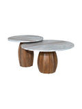 Table basse en marbre moderne pour salon