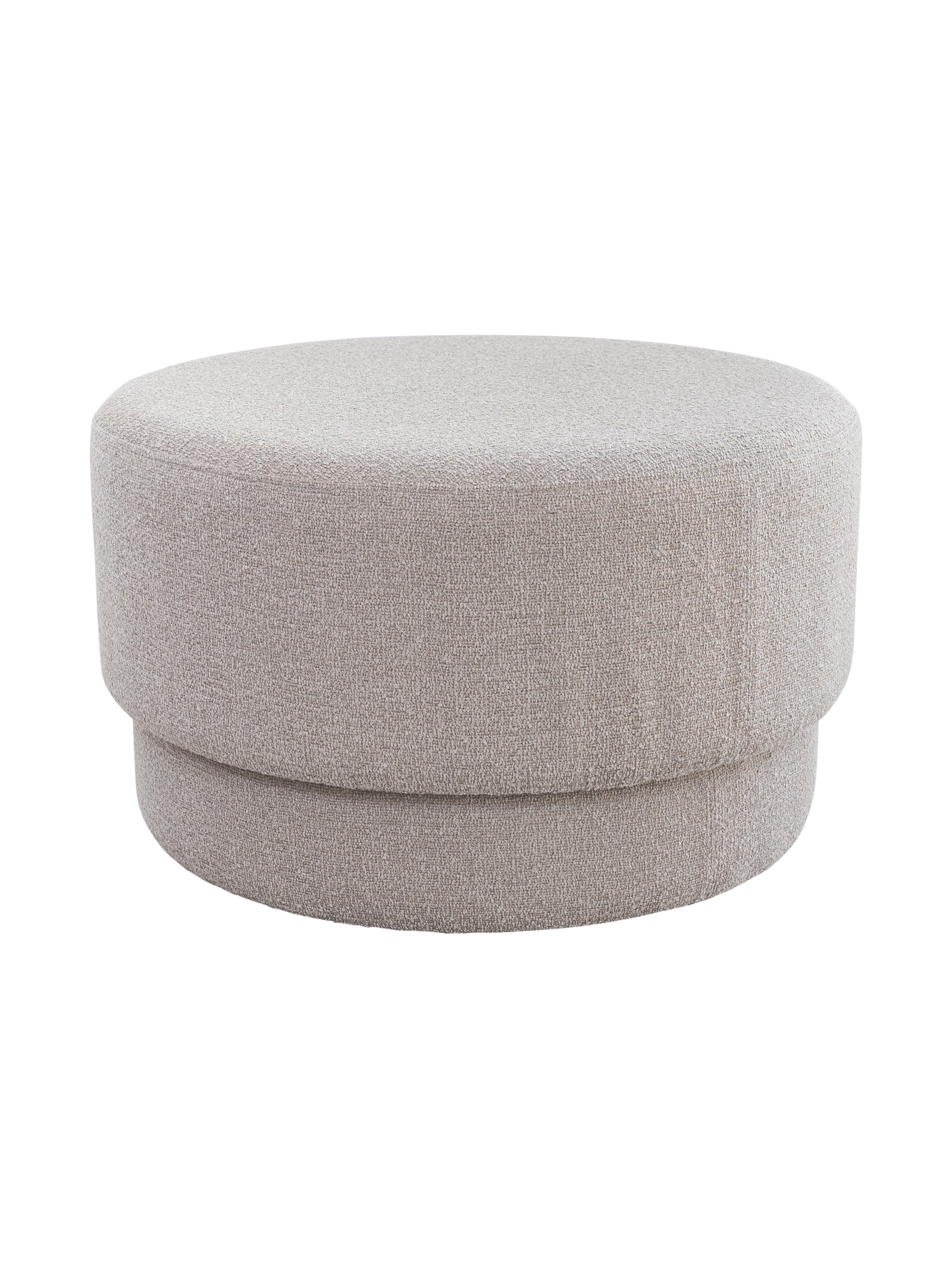 Pouf en tissu pour salon