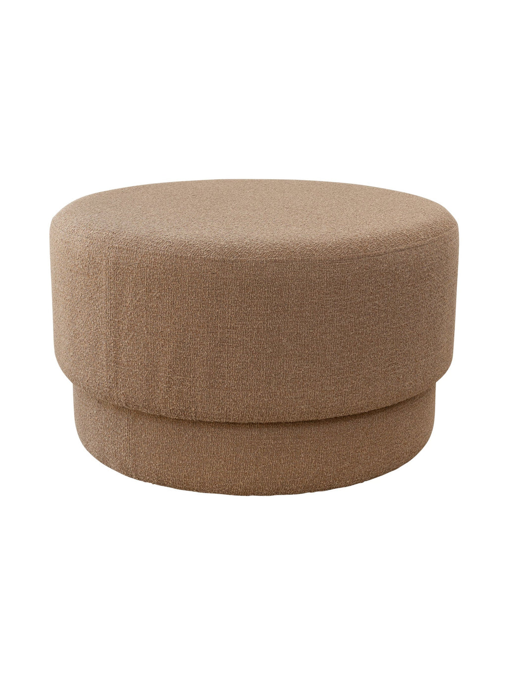 Pouf en tissu pour salon