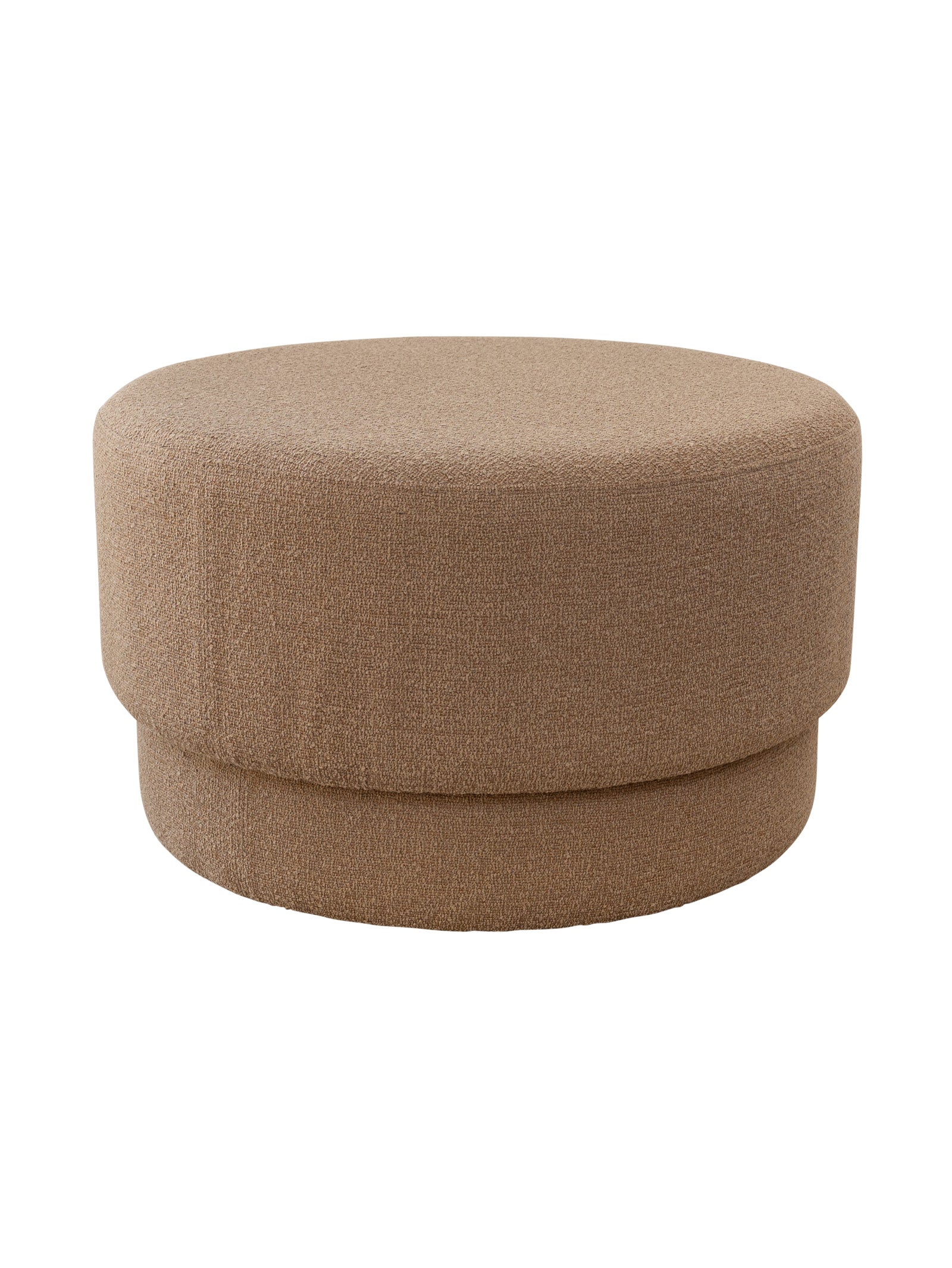 Pouf en tissu pour salon