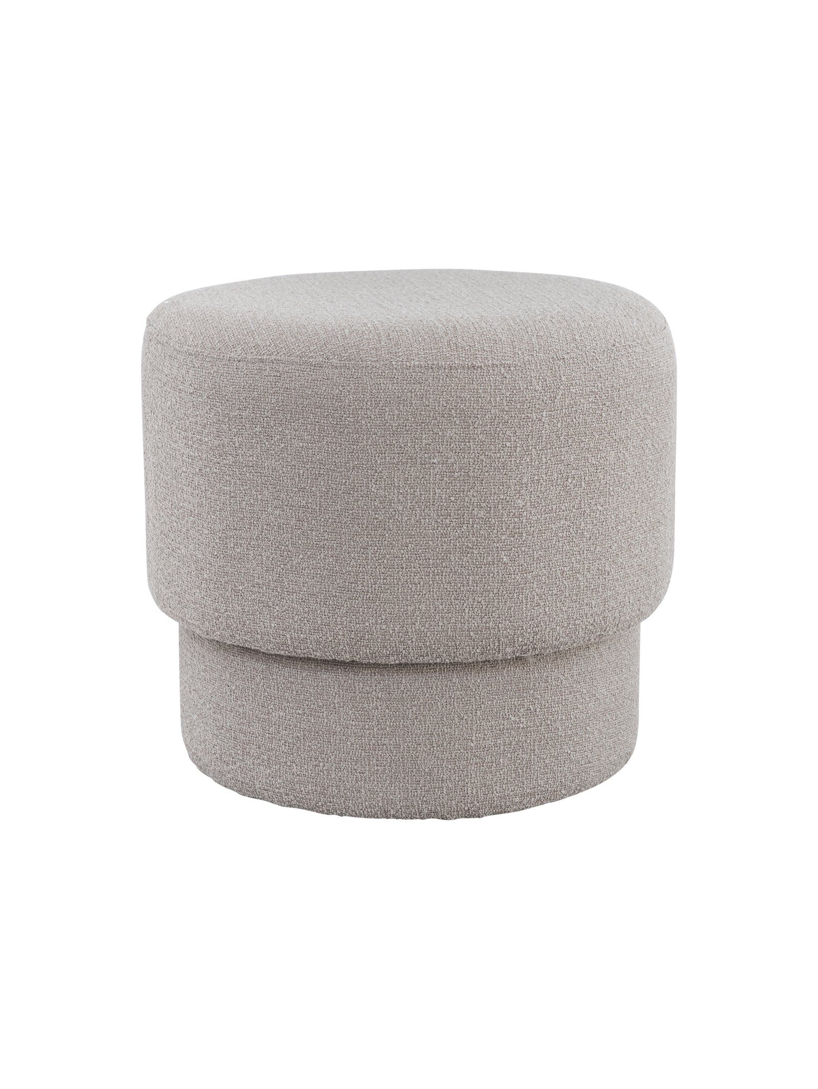 Pouf en tissu pour salon