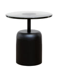 Table basse de patio moderne en aluminium