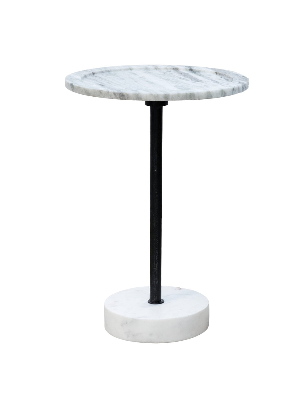 Table d'appoint moderne en aluminium pour patio