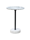 Table d'appoint moderne en aluminium pour patio