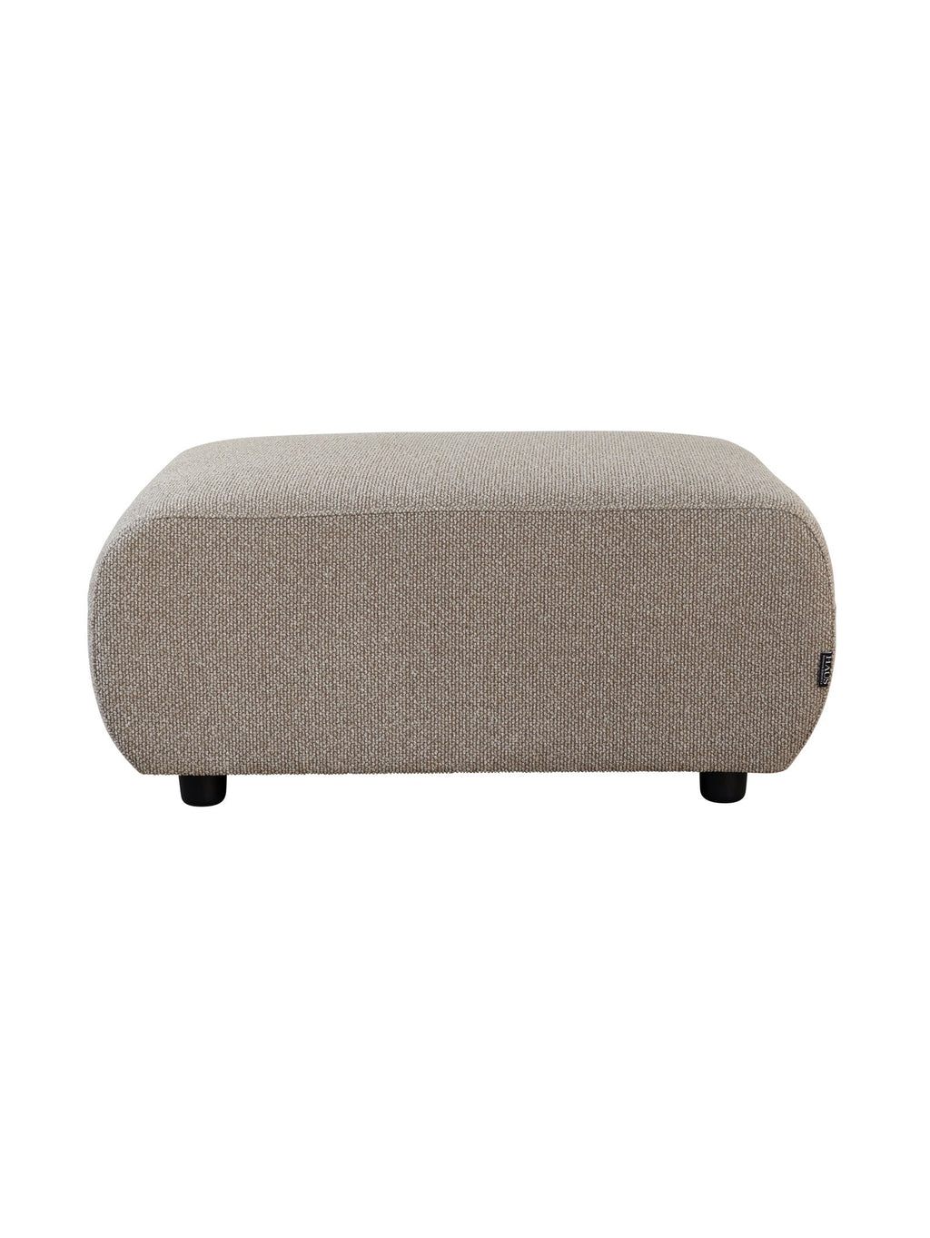 Pouf moderne en tissu pour le salon