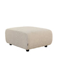 Pouf moderne en tissu pour le salon