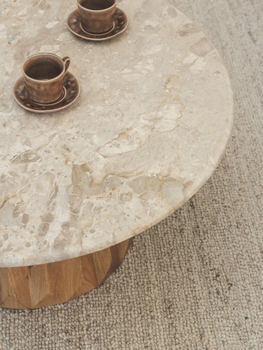 Table basse en marbre pour salon