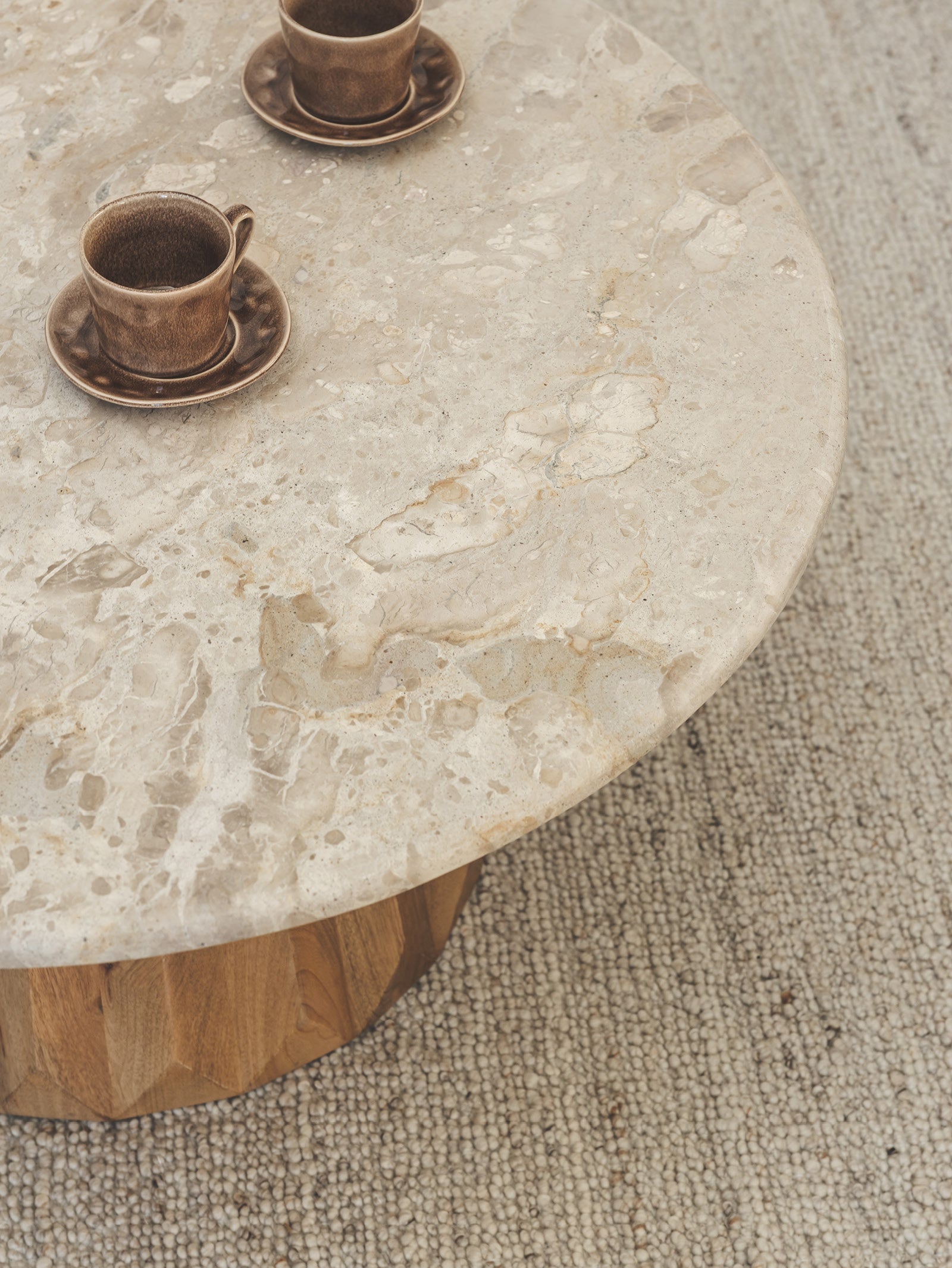 Table basse en marbre pour salon