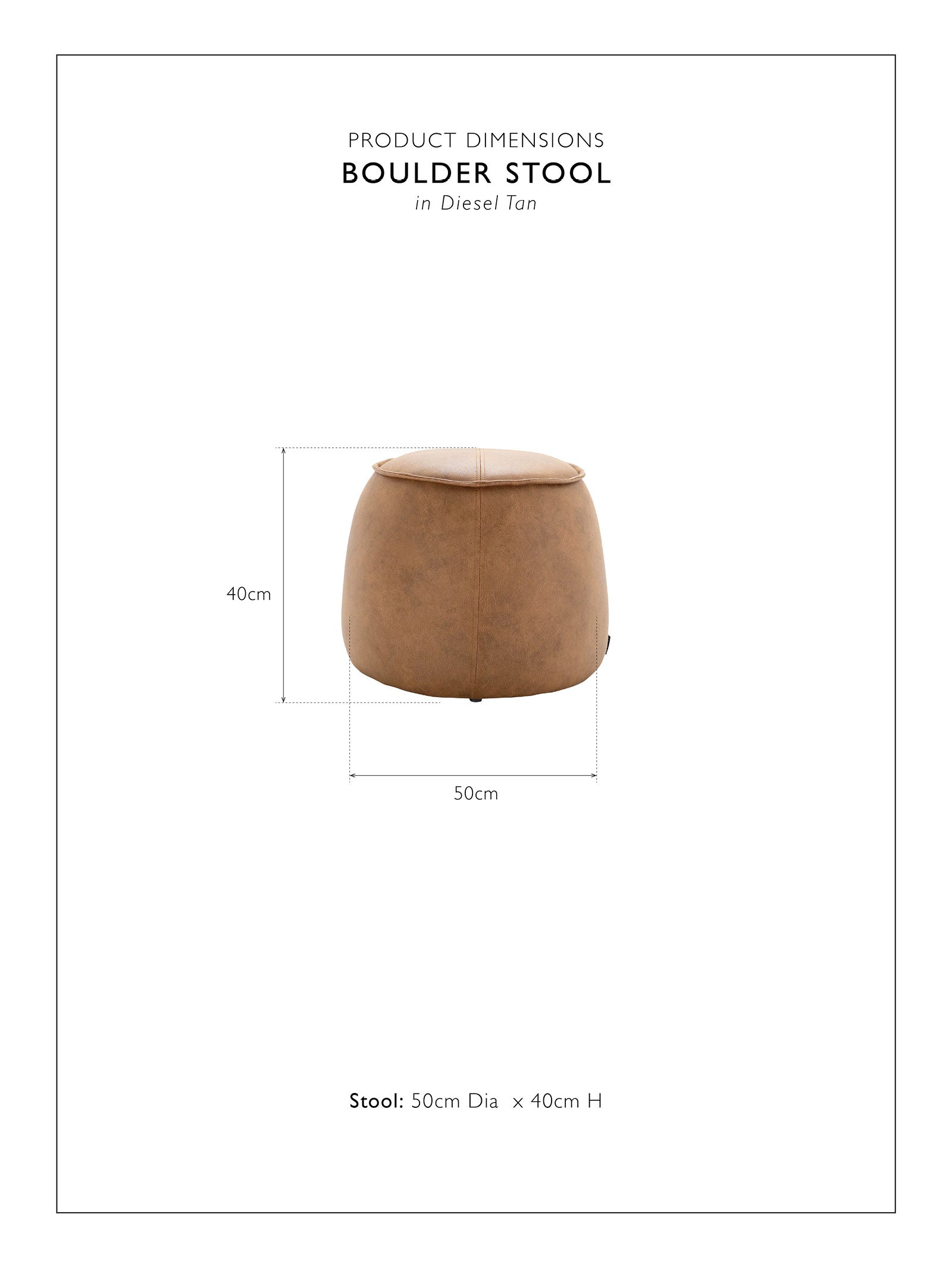 Tabouret en tissu moderne