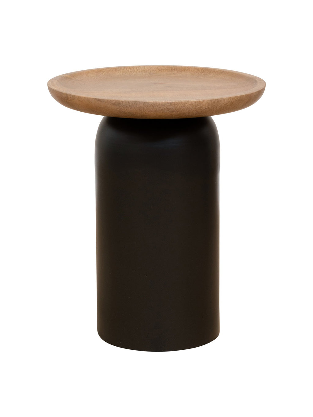 Table d'appoint en bois contemporaine pour salon