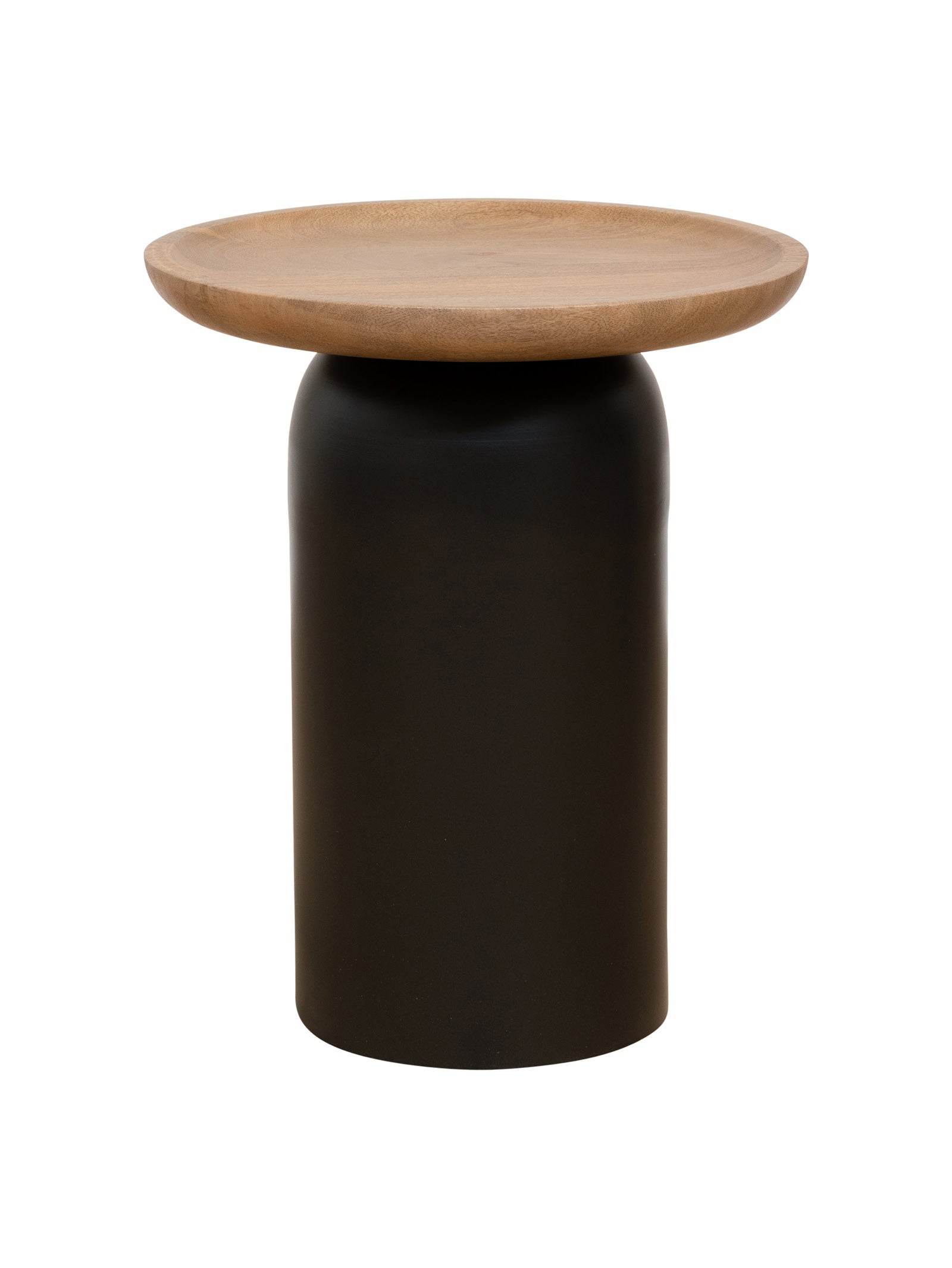 Table d'appoint en bois contemporaine pour salon