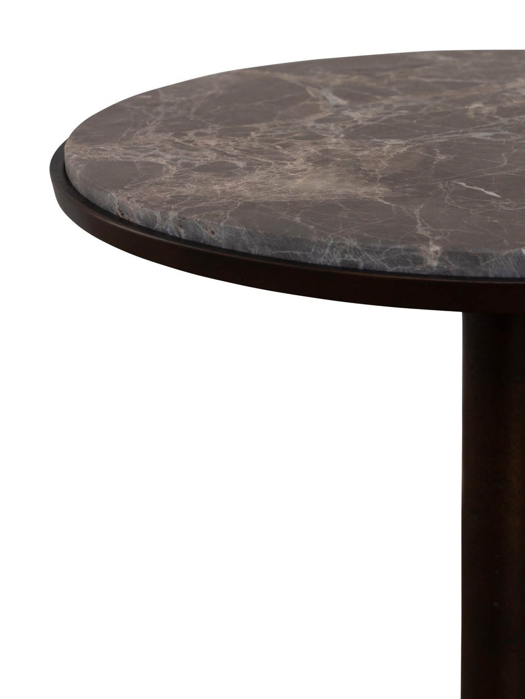 Table d'appoint en aluminium pour patio