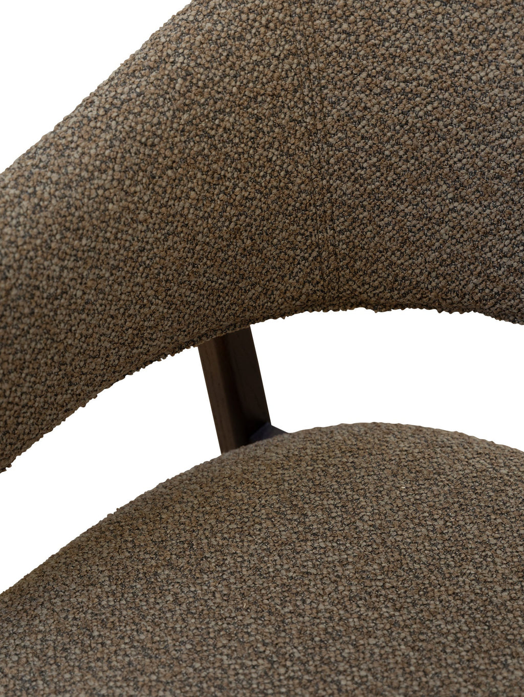 Chaise de salle à manger moderne en chêne massif