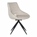Chaise de salle à manger en tissu