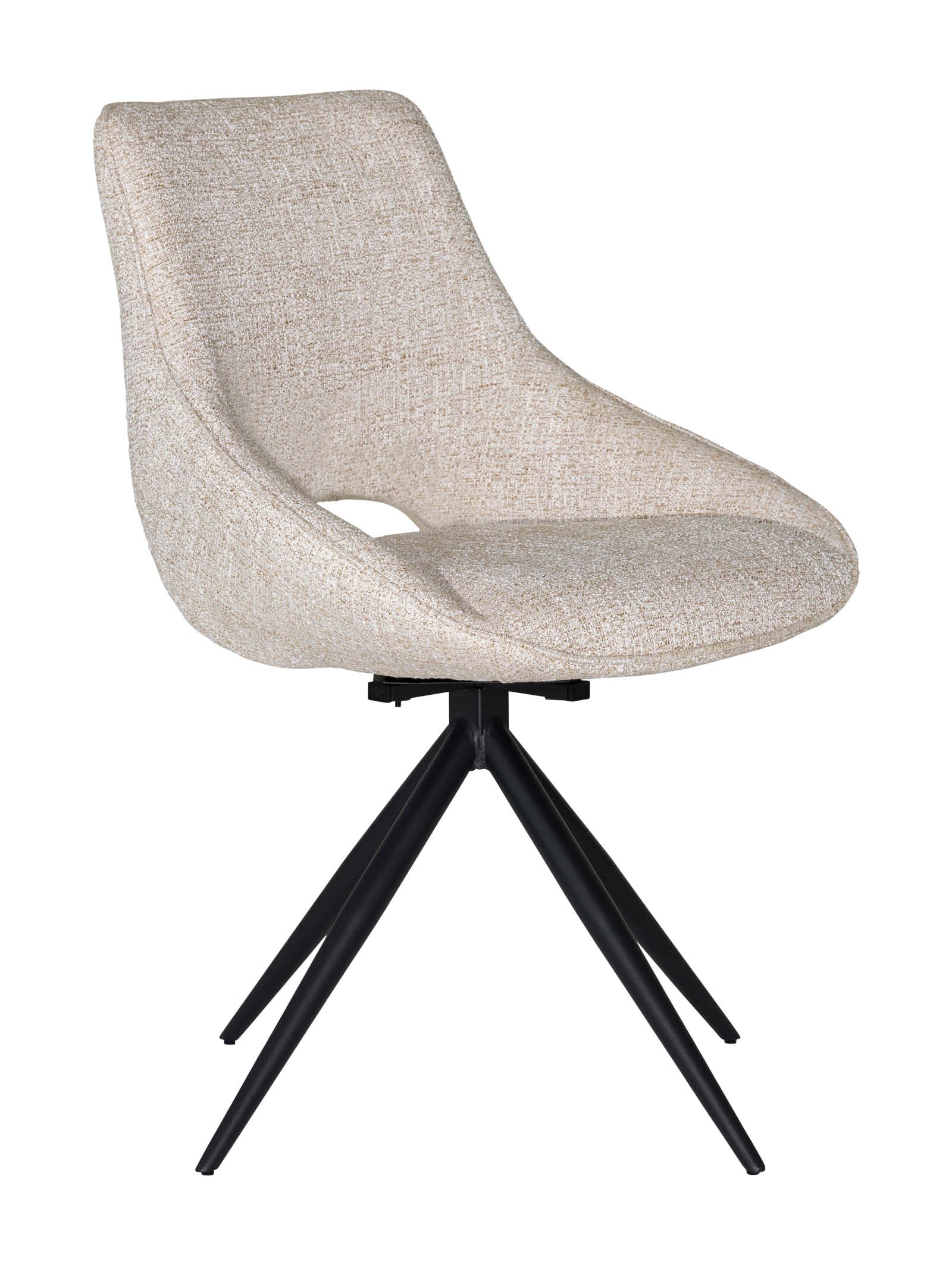 Chaise de salle à manger en tissu