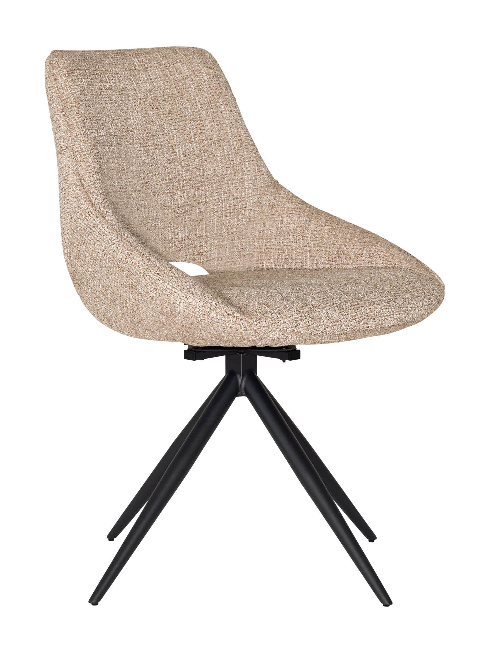 Chaise de salle à manger en tissu