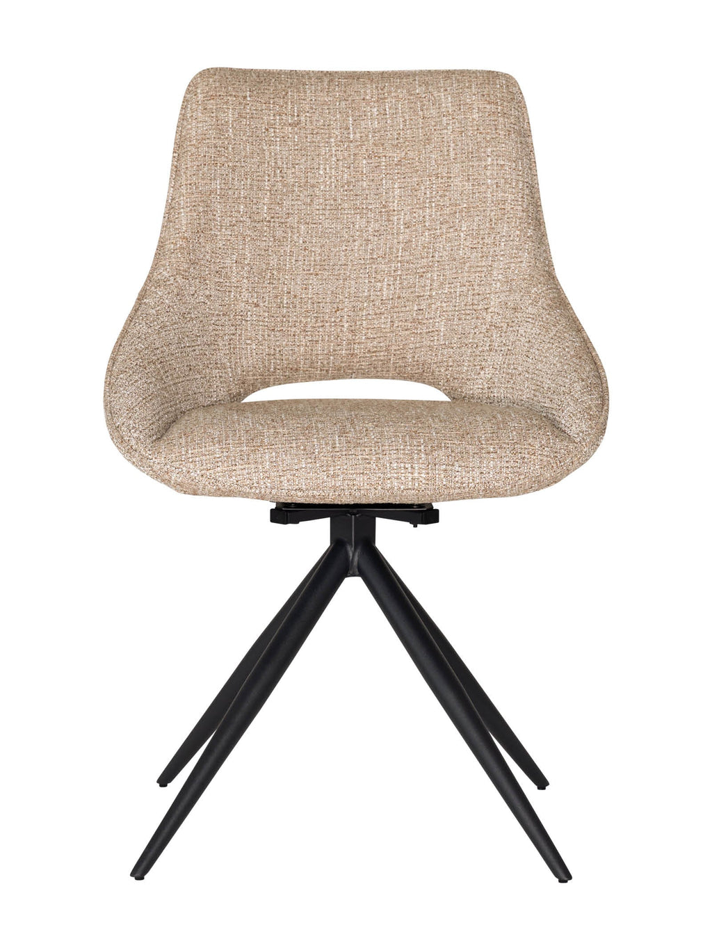 Chaise de salle à manger en tissu