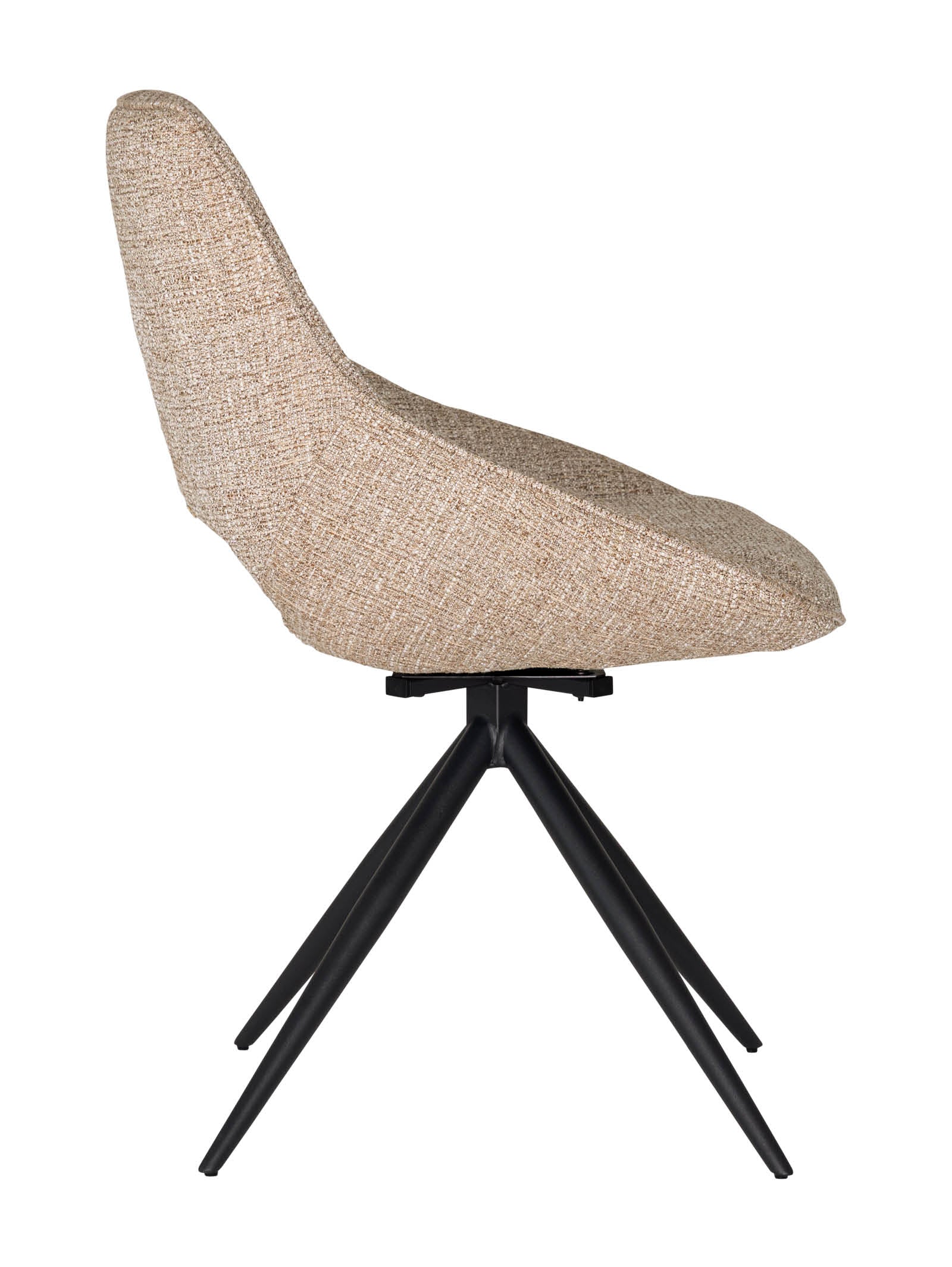 Chaise de salle à manger en tissu