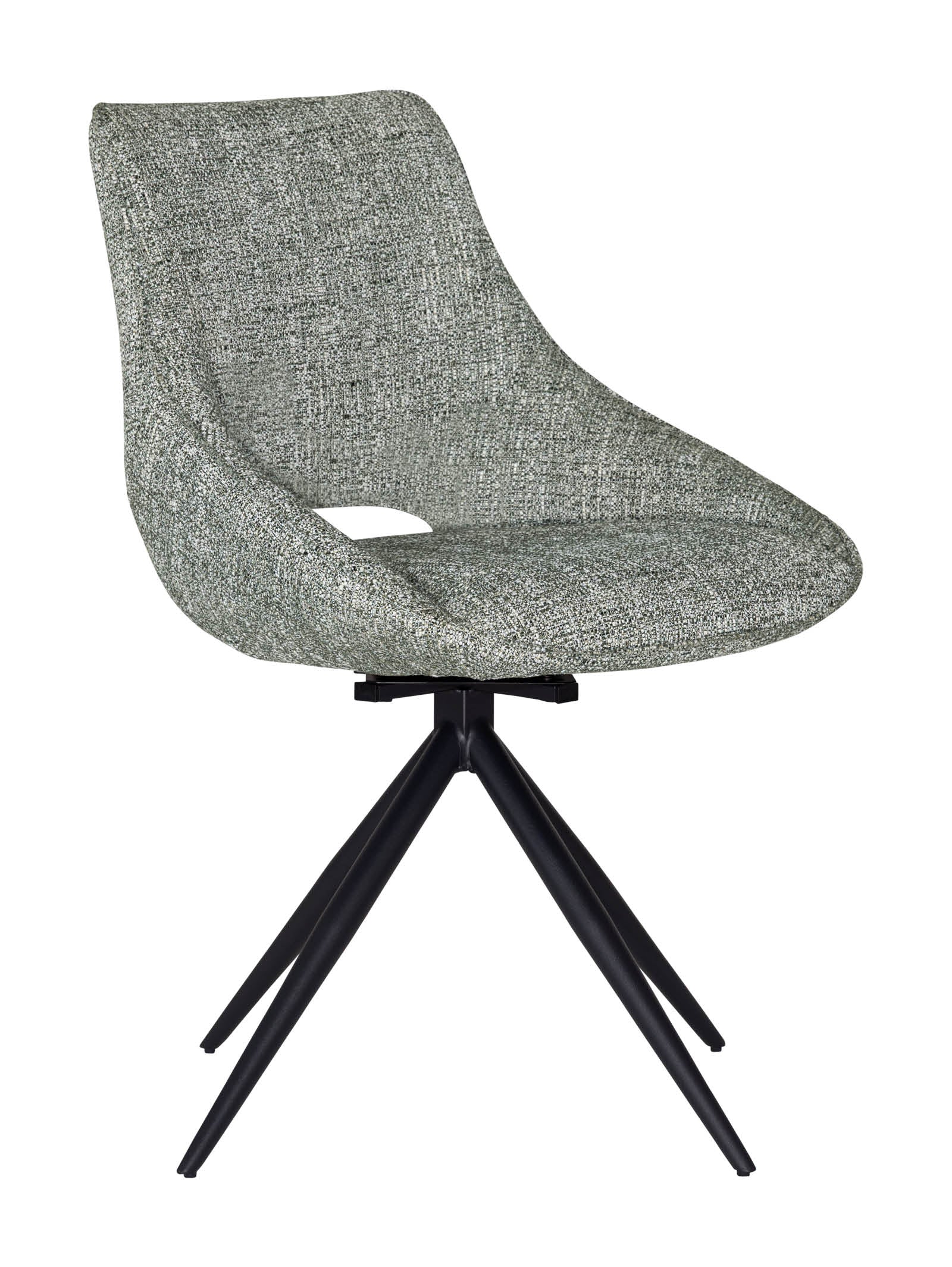 Chaise de salle à manger en tissu