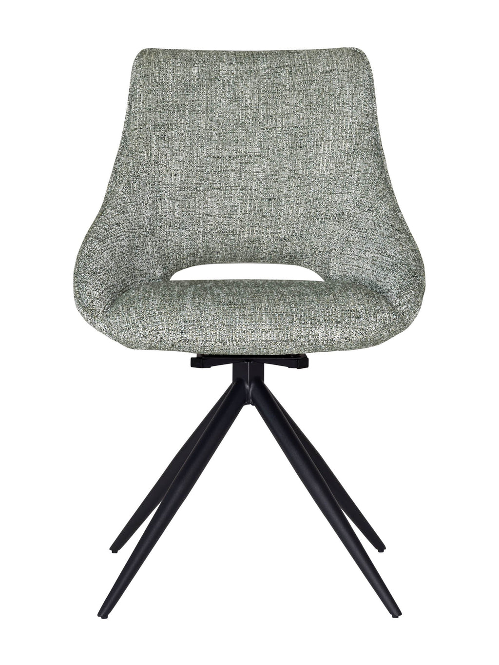 Chaise de salle à manger en tissu
