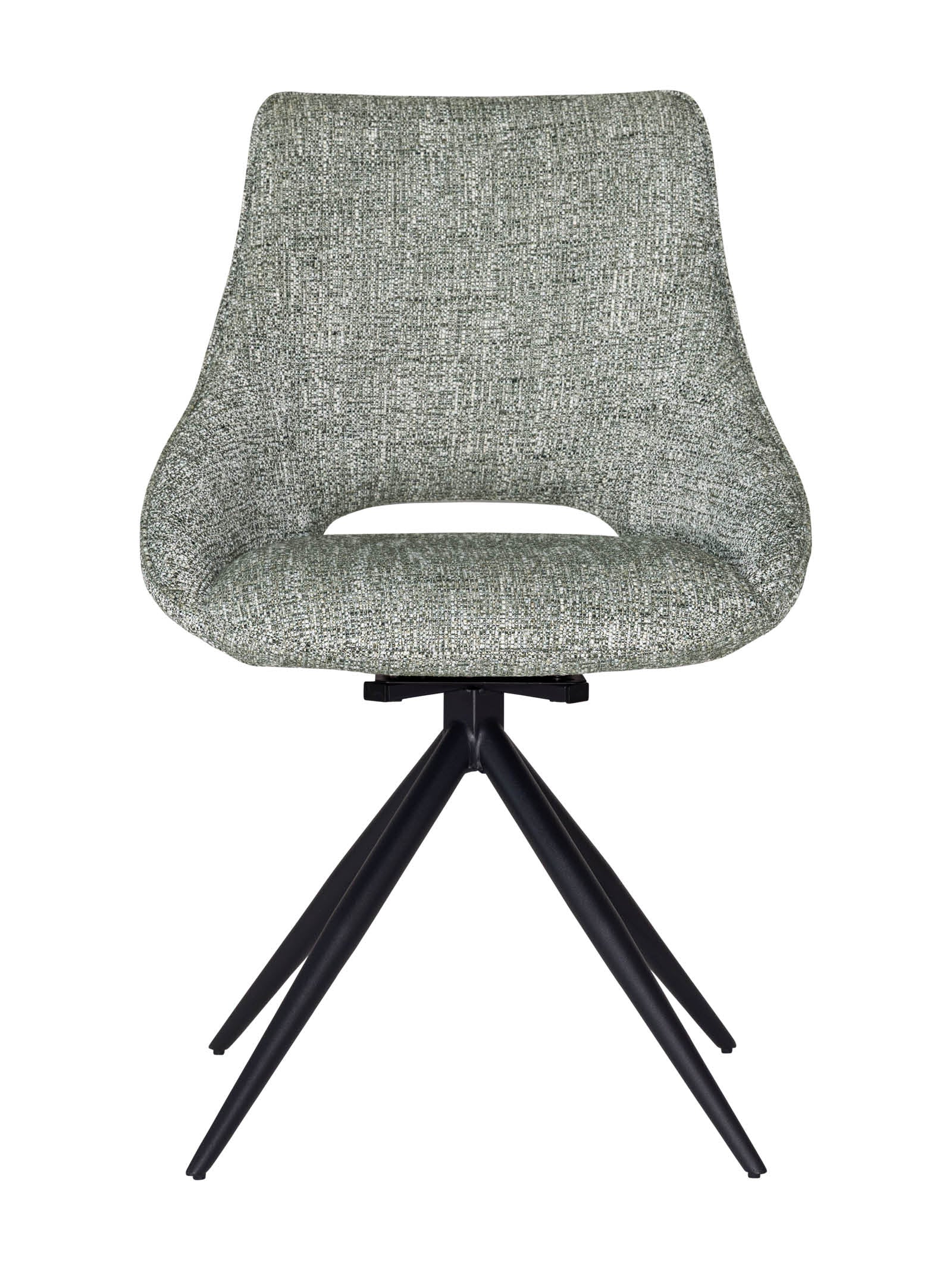 Chaise de salle à manger en tissu