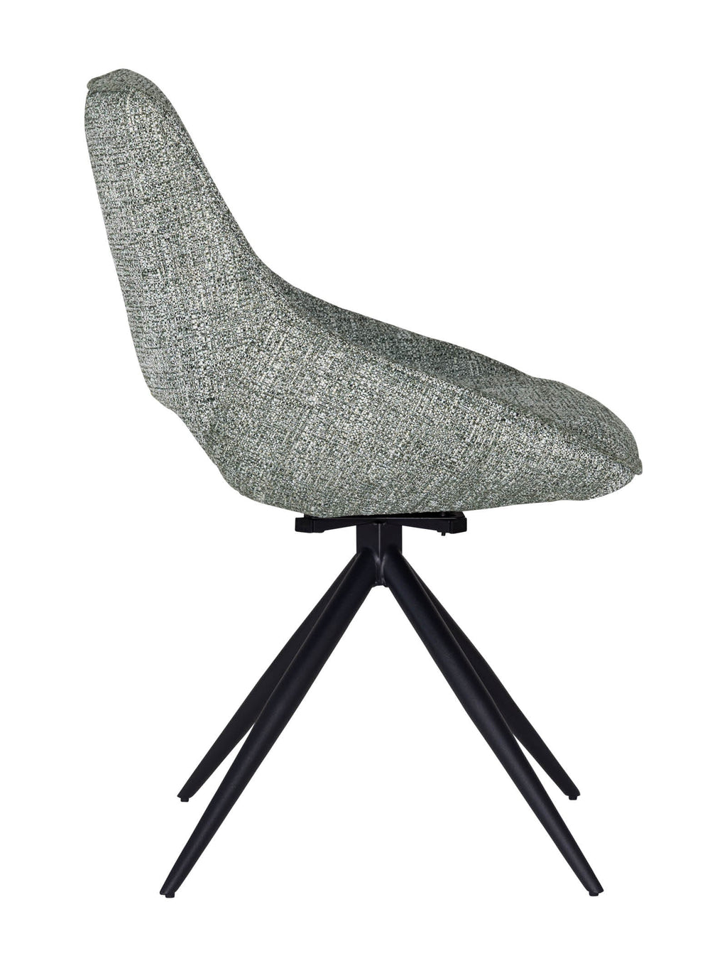 Chaise de salle à manger en tissu