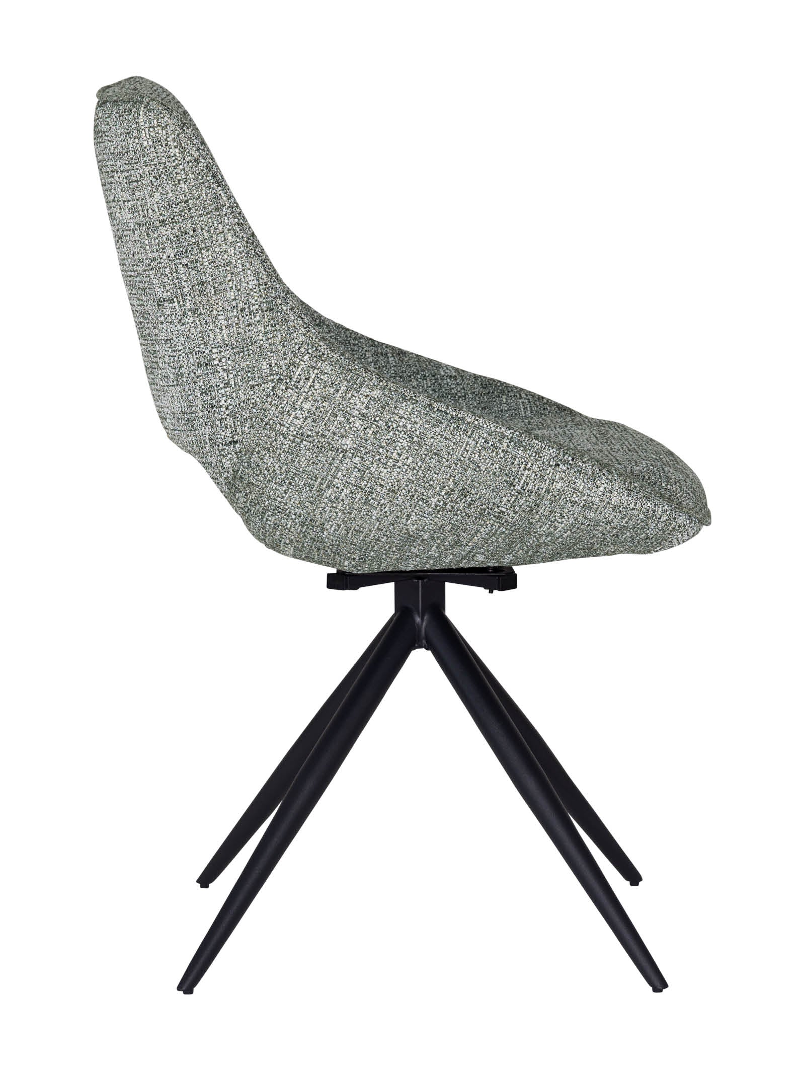 Chaise de salle à manger en tissu
