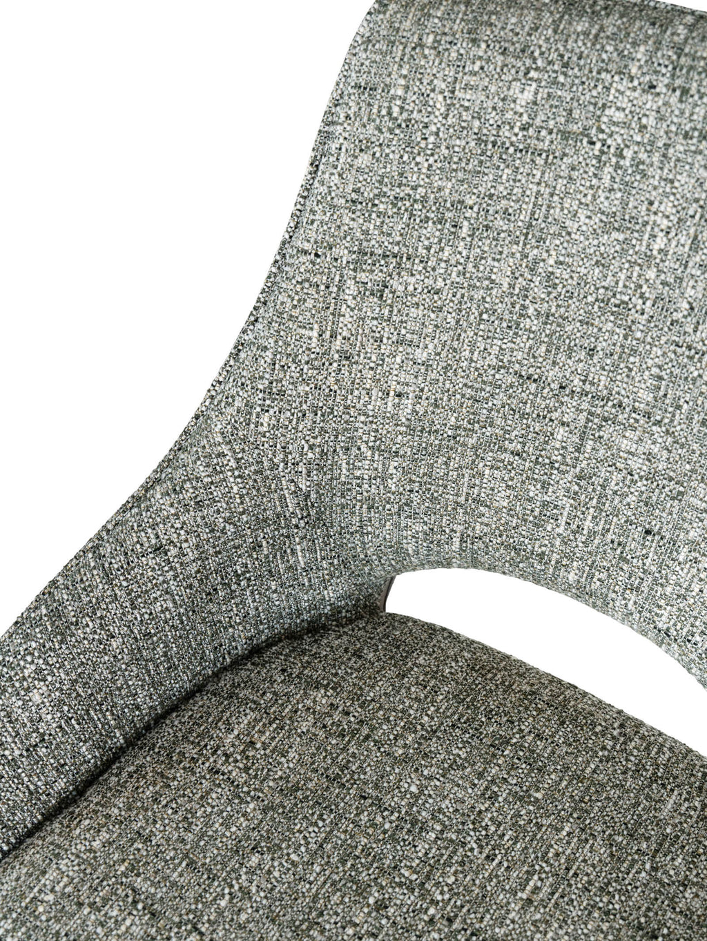 Chaise de salle à manger en tissu