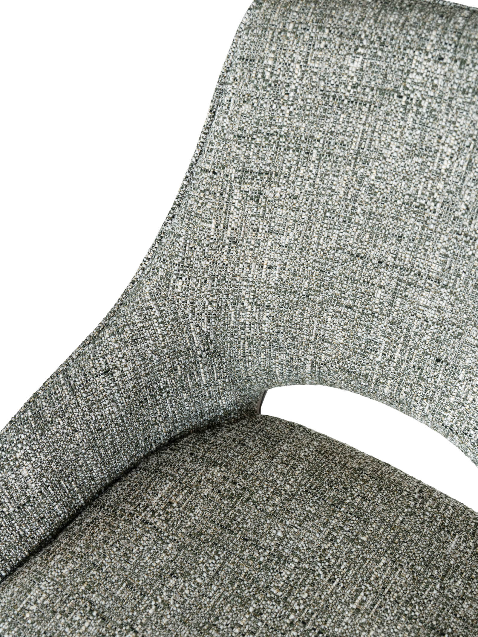 Chaise de salle à manger en tissu