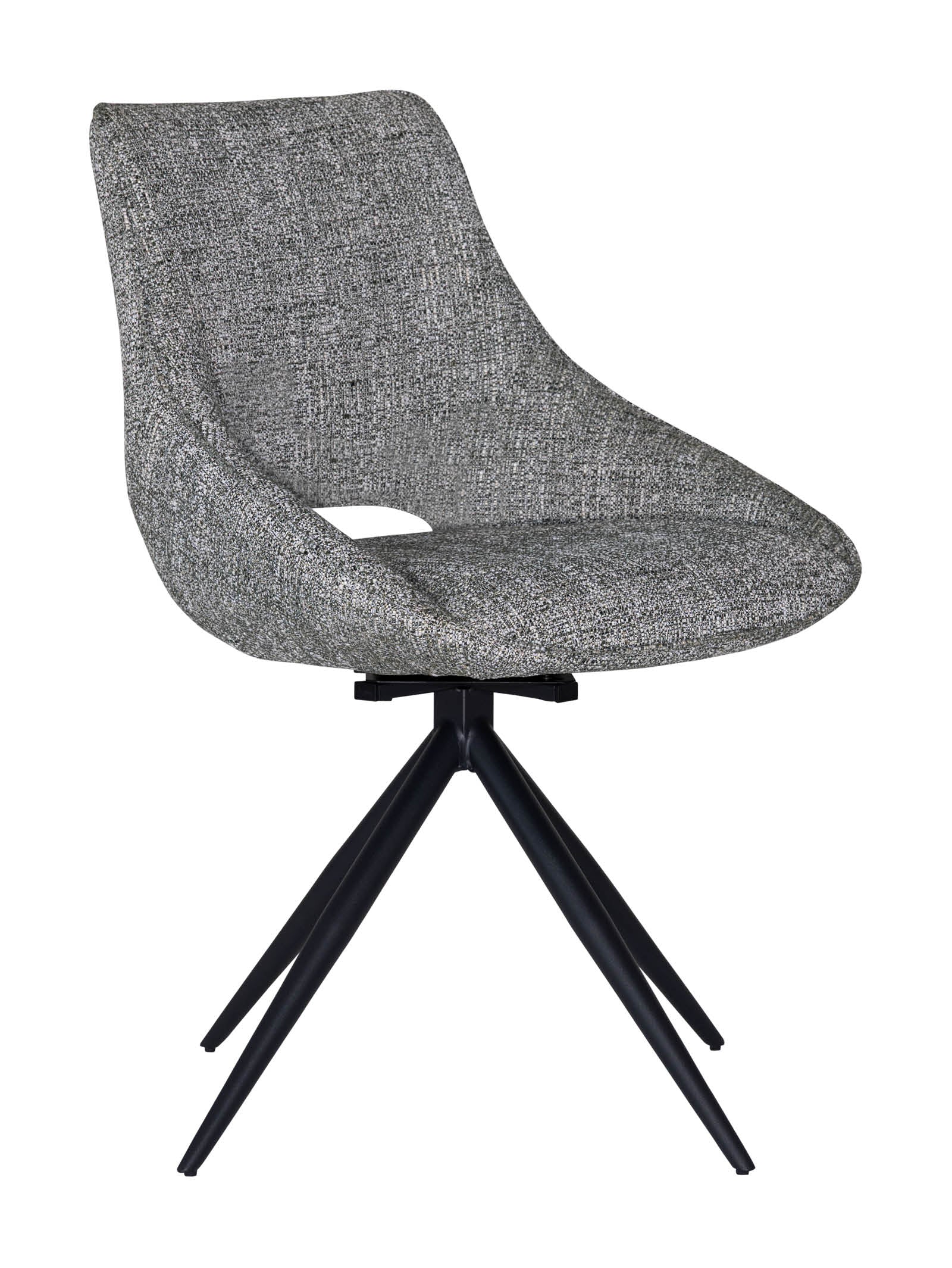 Chaise de salle à manger en tissu