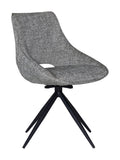 Chaise de salle à manger en tissu