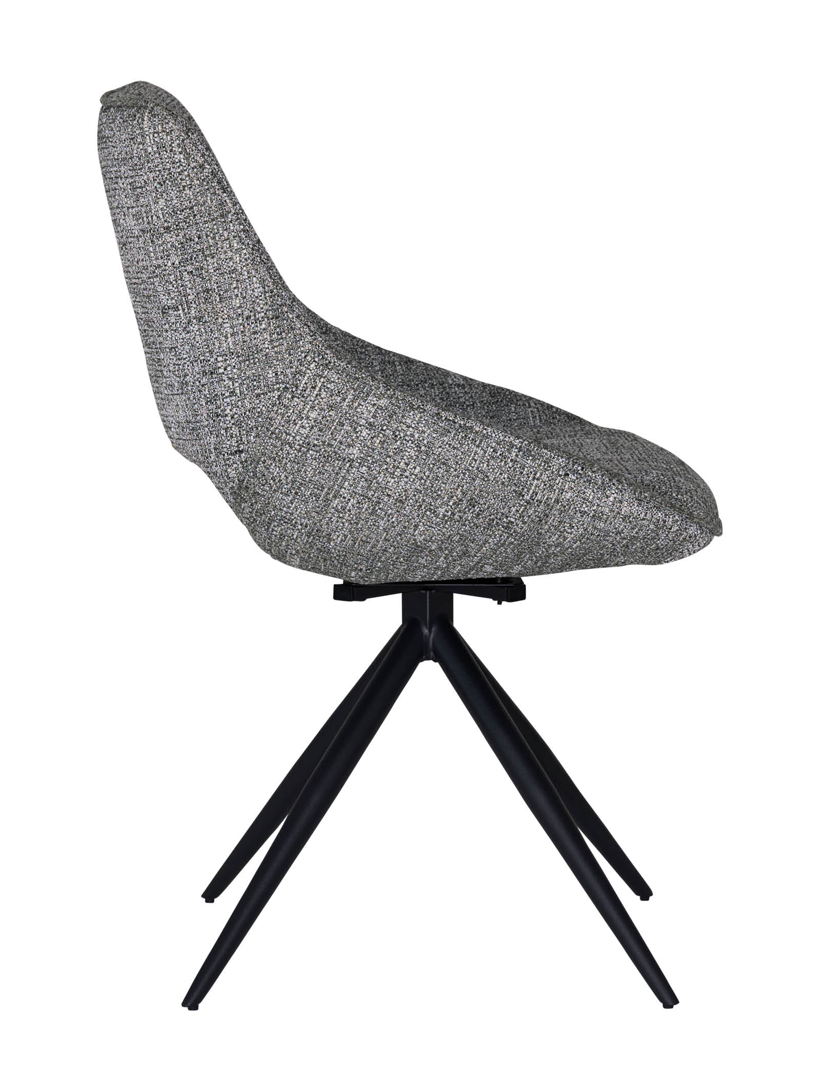 Chaise de salle à manger en tissu